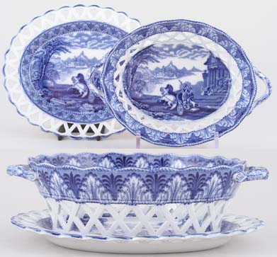Basket with Stand c1920s